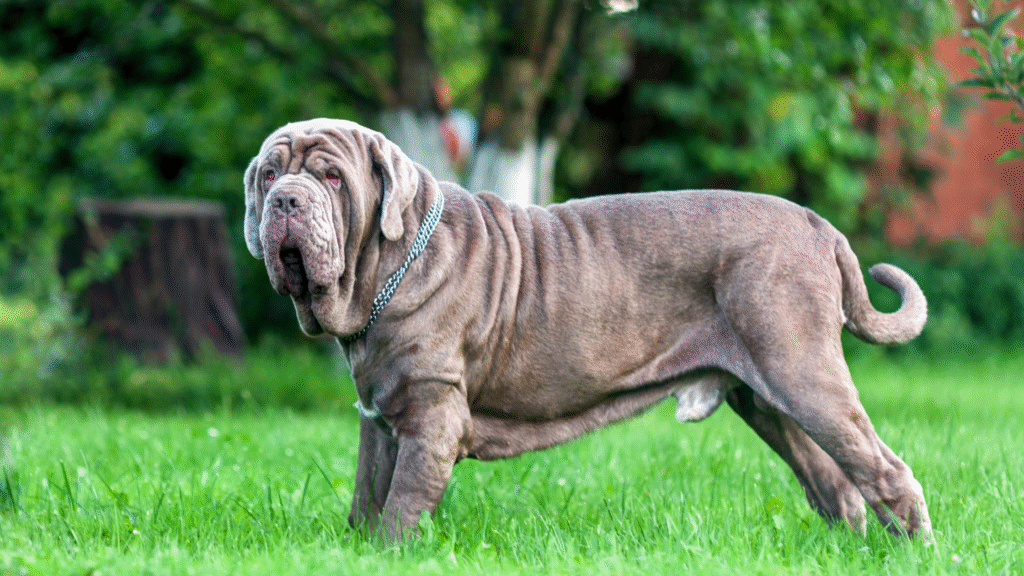 Neapolitan Mastiff Wrinkly Dog Breeds