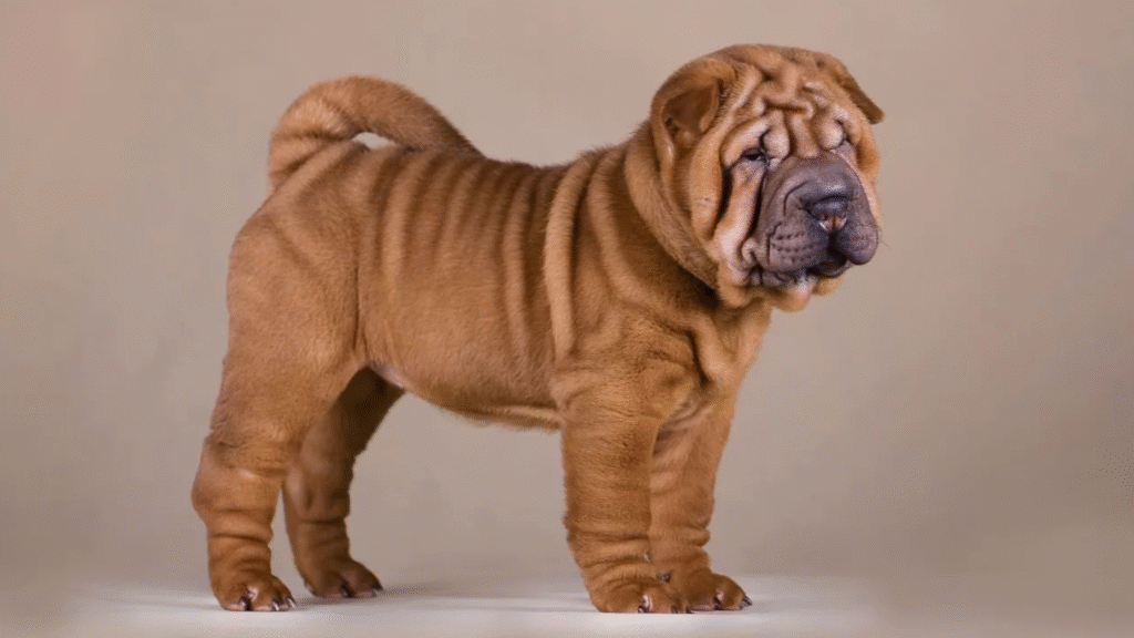 Shar-Pei Wrinkly Dog Breeds