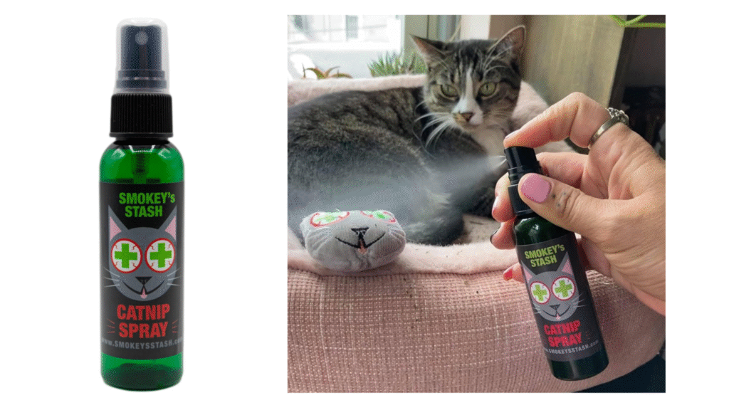 Smokey’s Stash Premium Catnip Spray (2 oz)