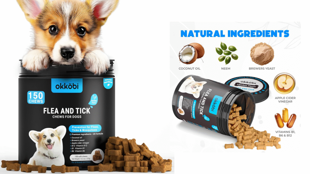 Flea and Tick Prevention Chewables for Dogs |  Oral Flea Medications