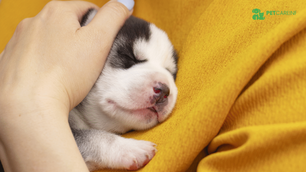 when should puppies open their eyes