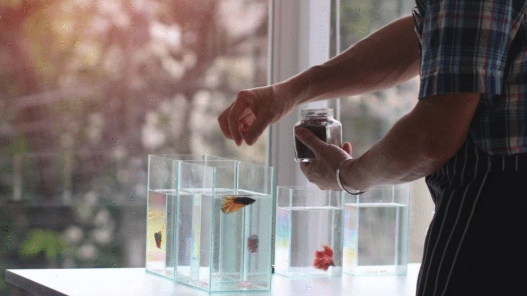 Feeding Your Betta fish 